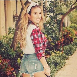 Kittenish Chambray Bandana